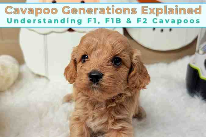 Cavapoo Generations Explained: F1, F1B & F2 Cavapoos
